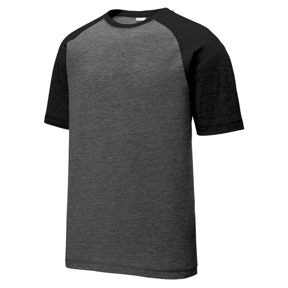 Sport-Tek ® PosiCharge ® Tri-Blend Wicking Raglan Tee