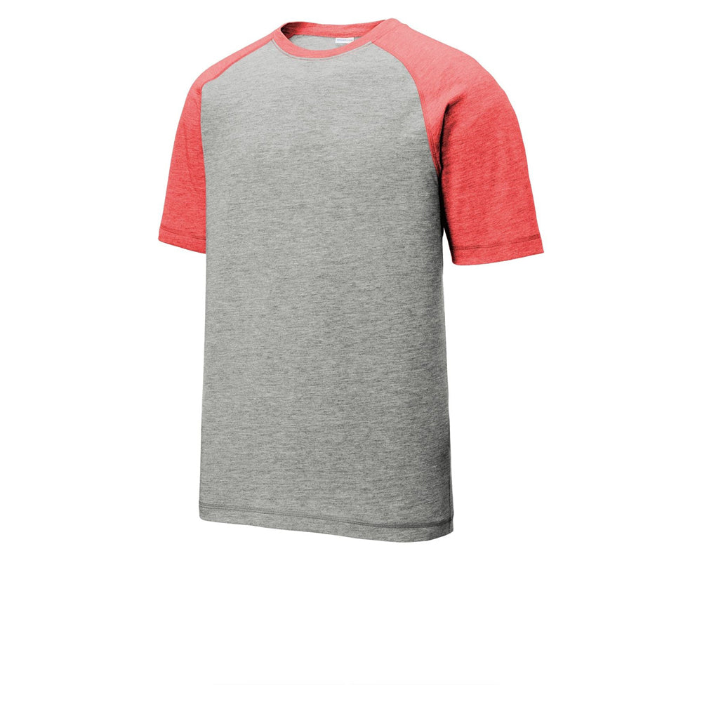 Sport-Tek ® PosiCharge ® Tri-Blend Wicking Raglan Tee
