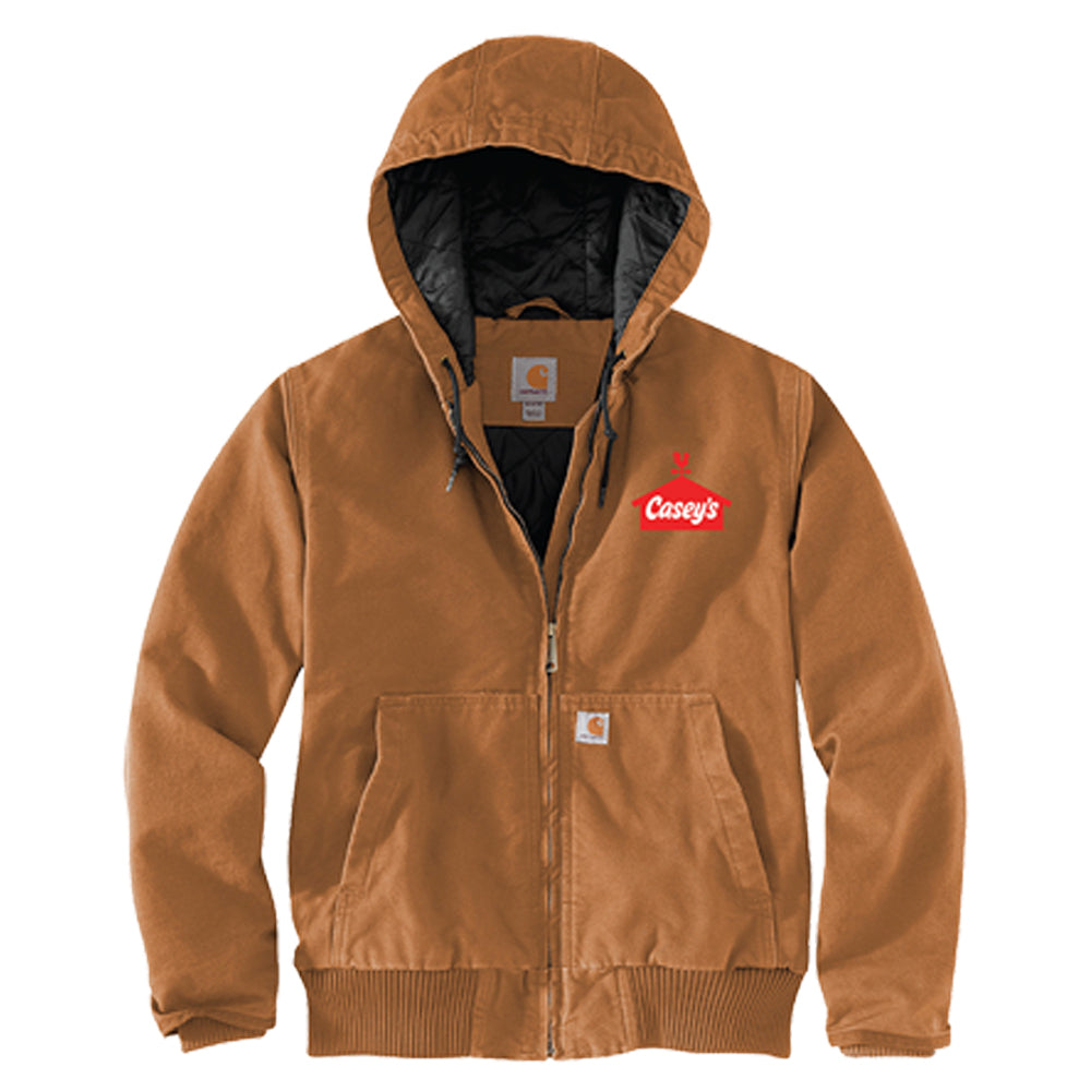 Carhartt quilted hoodie best sale