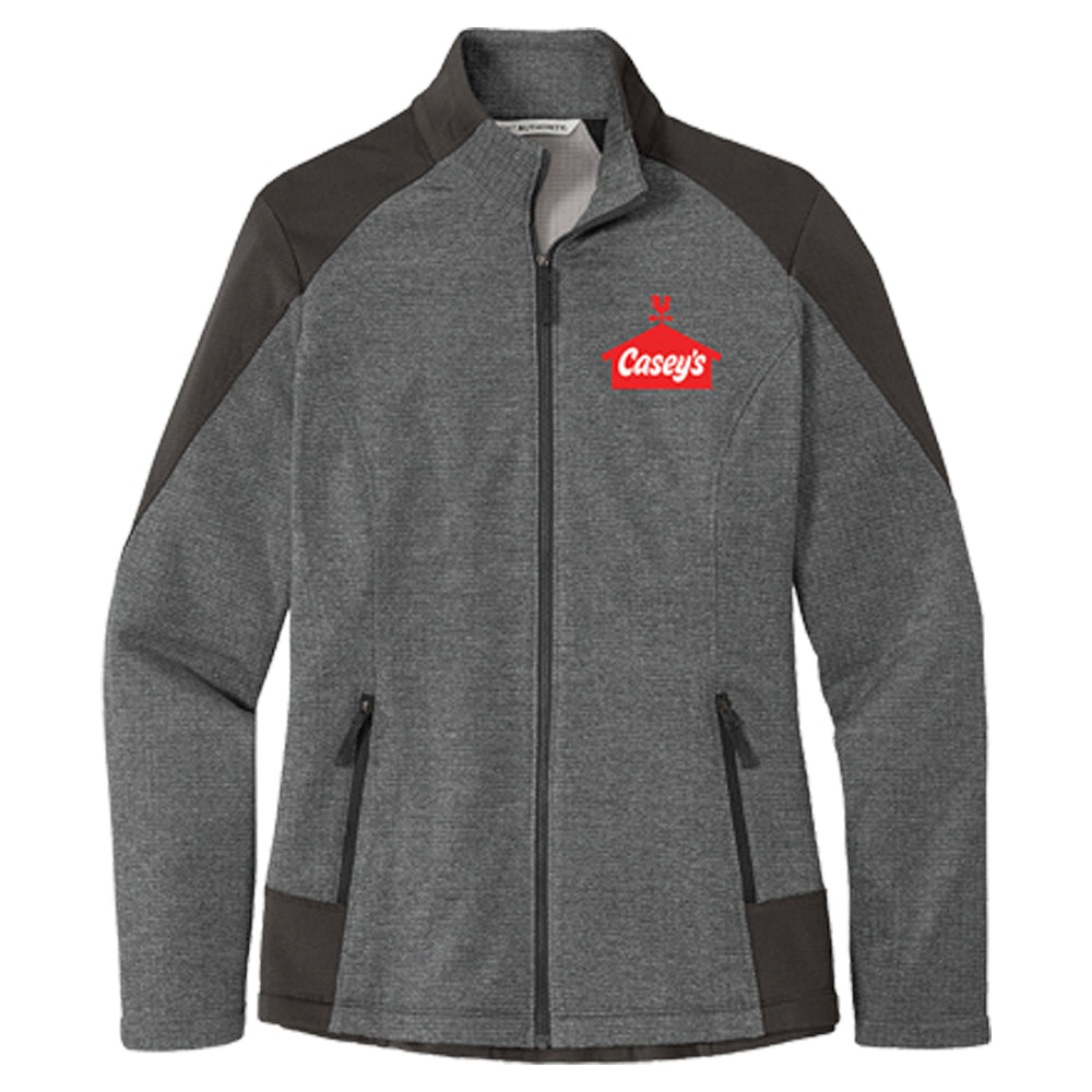 Port Authority ® Ladies Grid Fleece Jacket