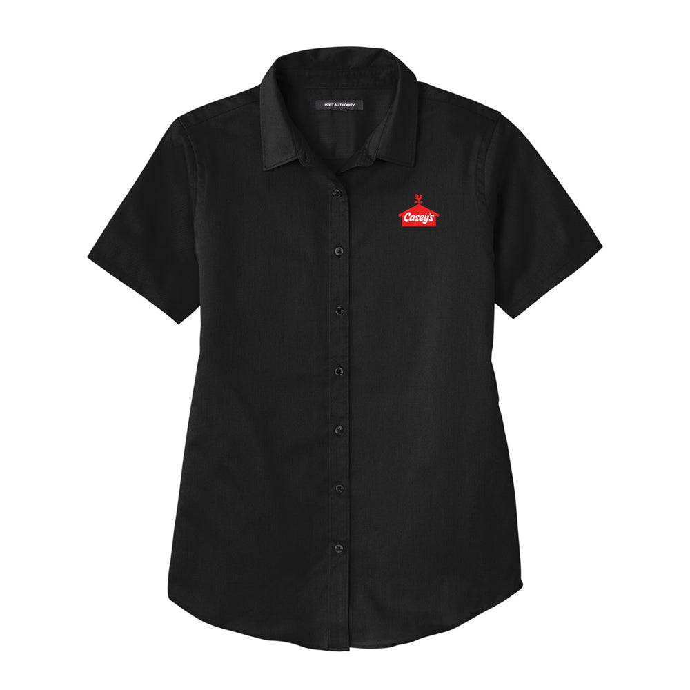 Port Authority® Ladies Short Sleeve SuperPro ReactTwill Shirt