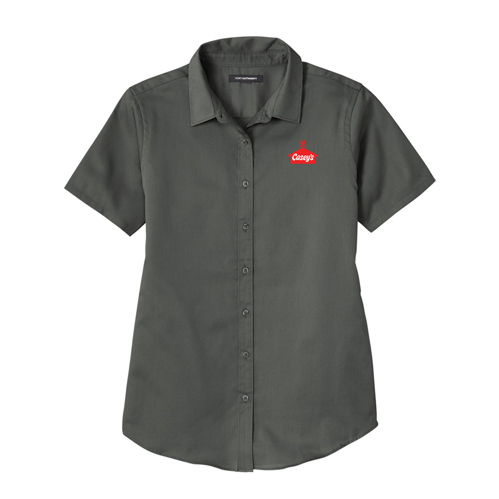 Port Authority® Ladies Short Sleeve SuperPro ReactTwill Shirt