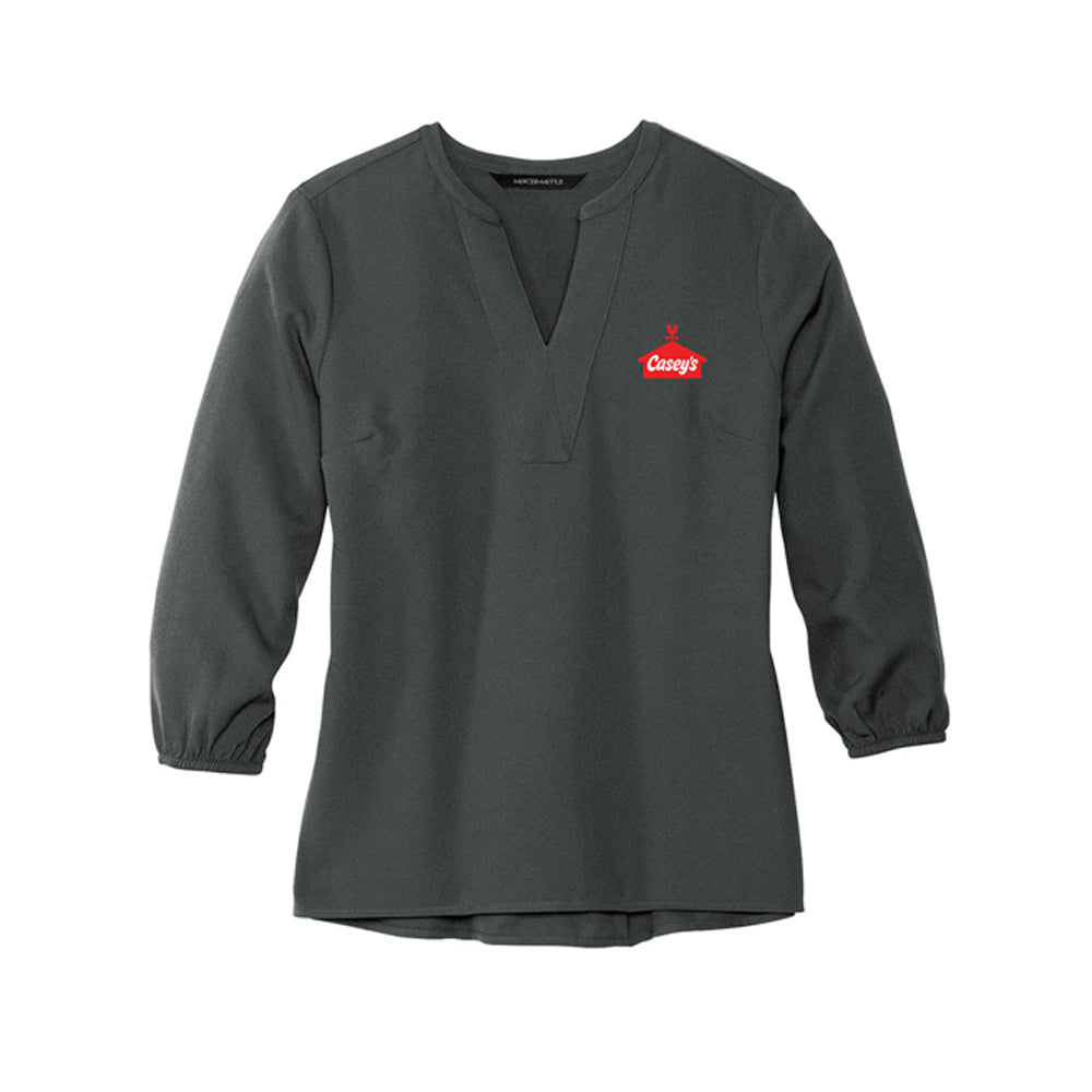 Mercer+Mettle™ Women's Stretch Crepe 3/4-Sleeve Blouse