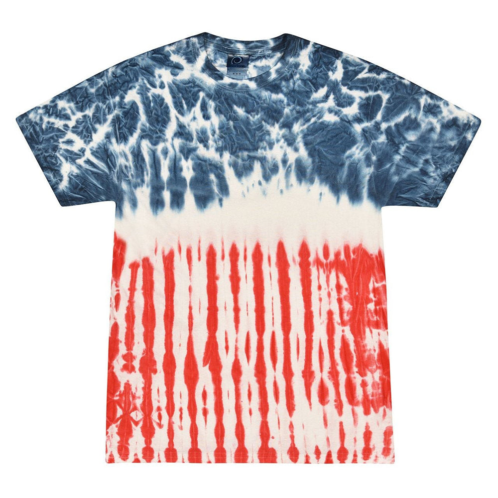 Multi-Color Tie-Dyed T-Shirt