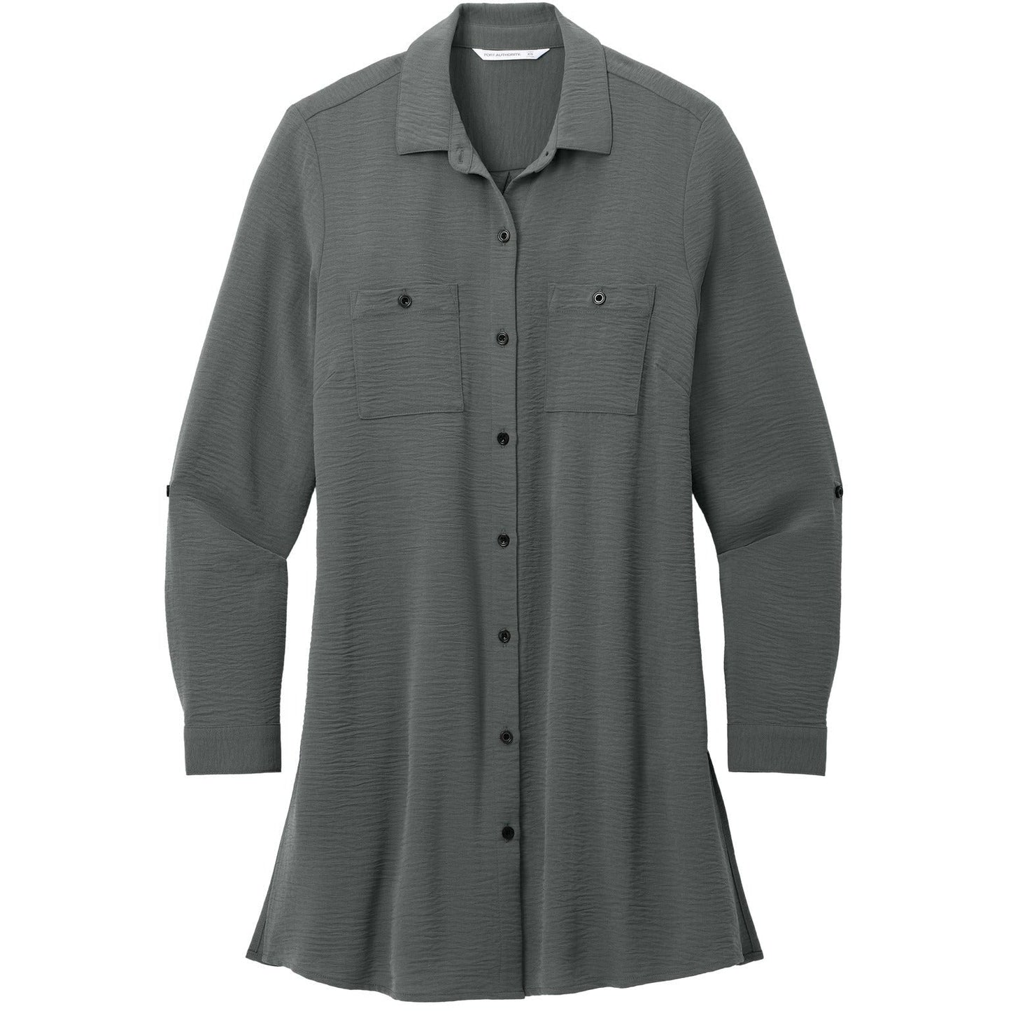 Port Authority® Women's Textured Crepe Long Tunic