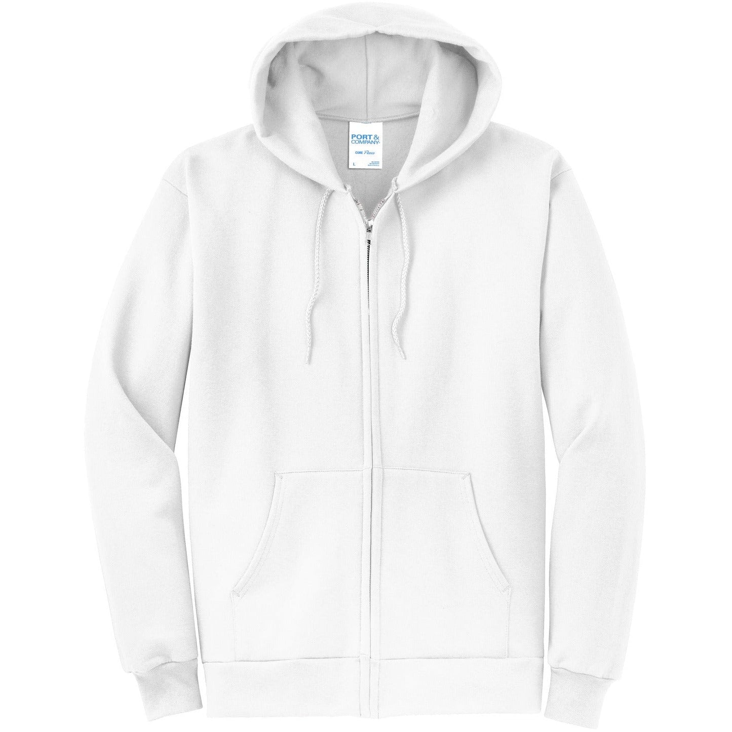 Port & Company® - Core Fleece Full-Zip Hooded Sweatshirt