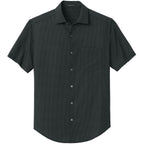 Deep Black Triangle Print