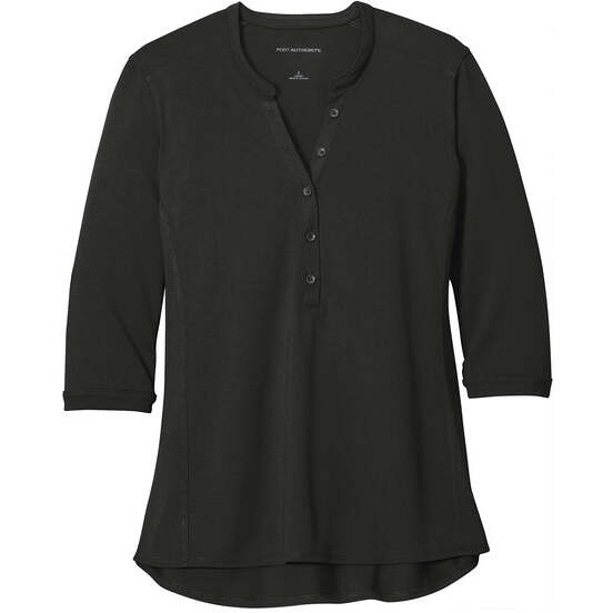 Port Authority ® Ladies UV Choice Pique Henley