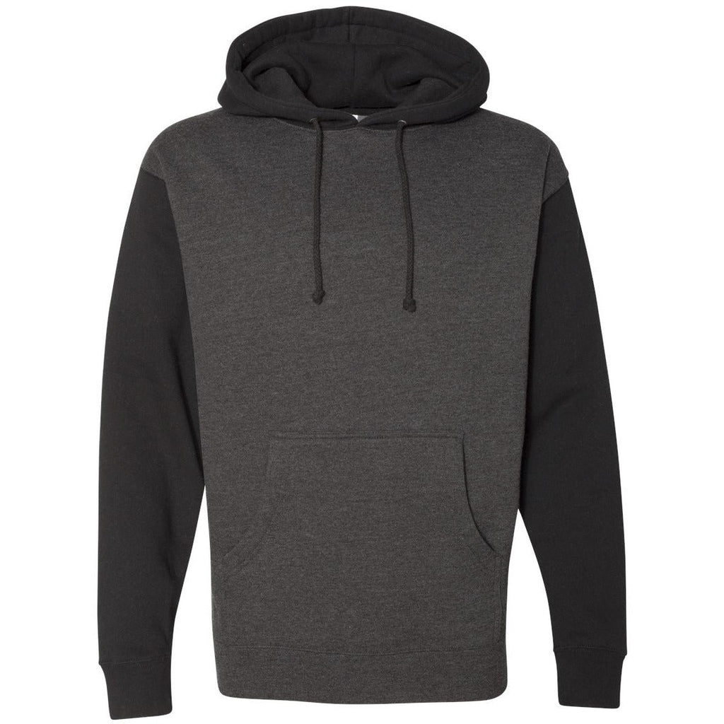Charcoal Heather/ Black