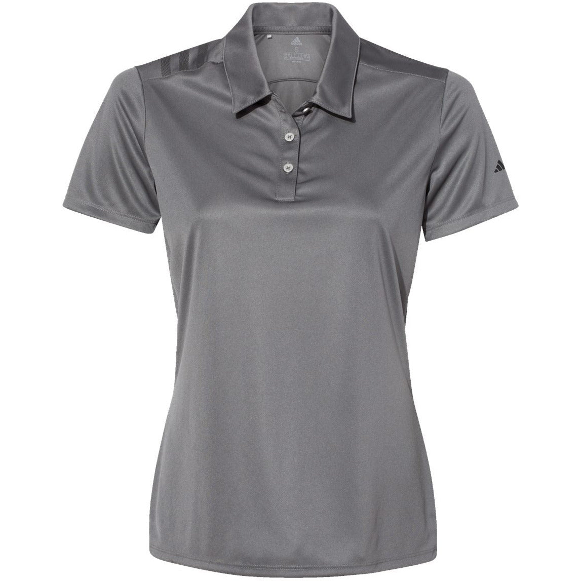 Adidas Women's 3-Stripes Shoulder Polo
