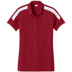 Deep Red/ White