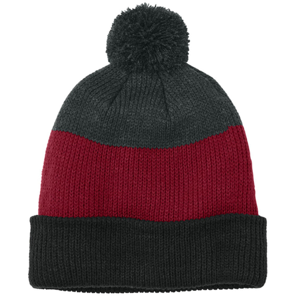 Deep Black/ Rich Red/ Charcoal