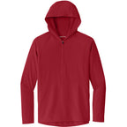 Sport-Tek Repeat 1/2-Zip Long Sleeve Hooded Jacket