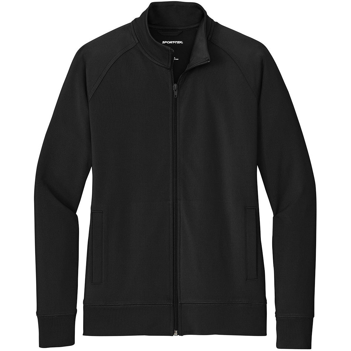 Sport-Tek Ladies Sport-Wick Stretch Full-Zip Cadet Jacket