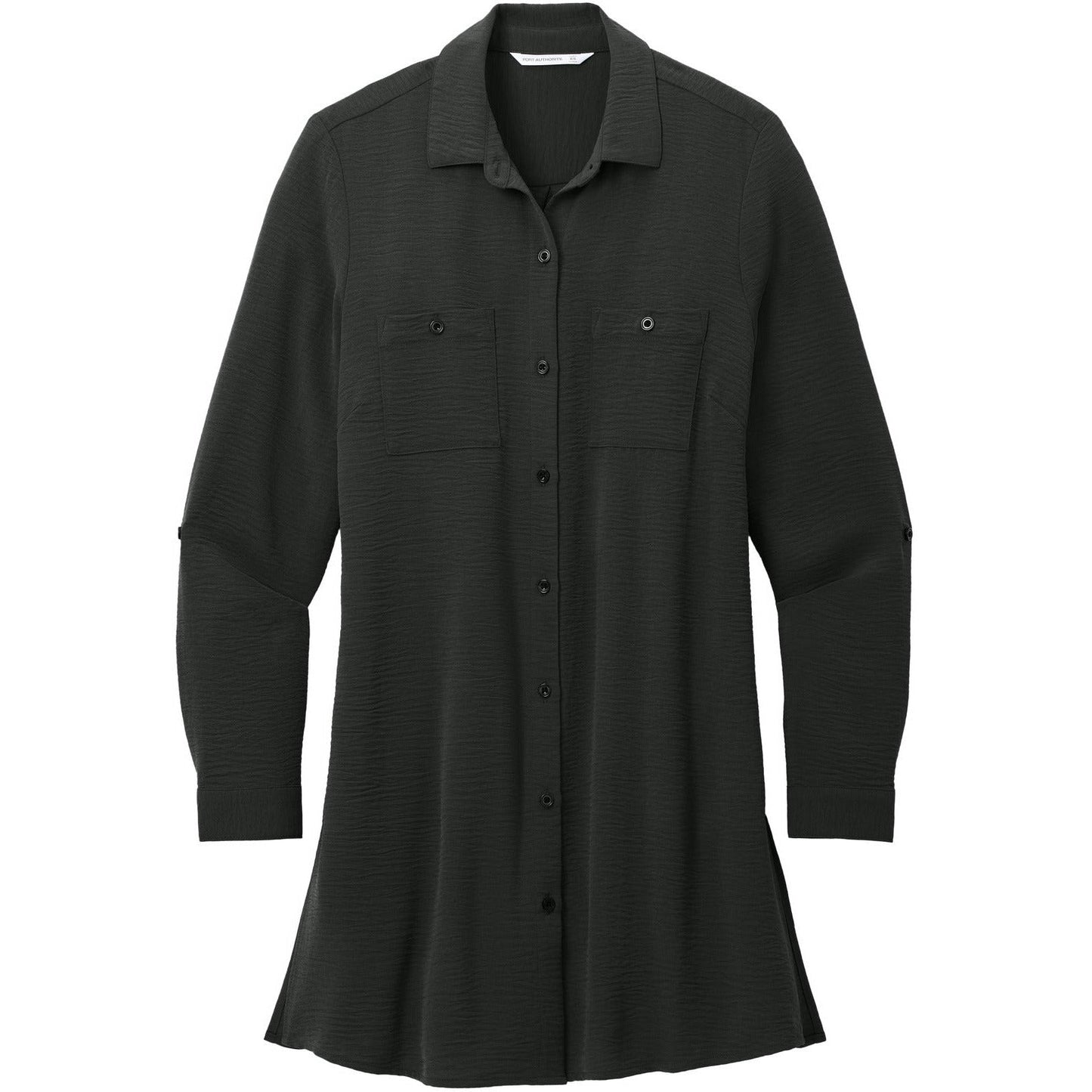 Port Authority® Women's Textured Crepe Long Tunic