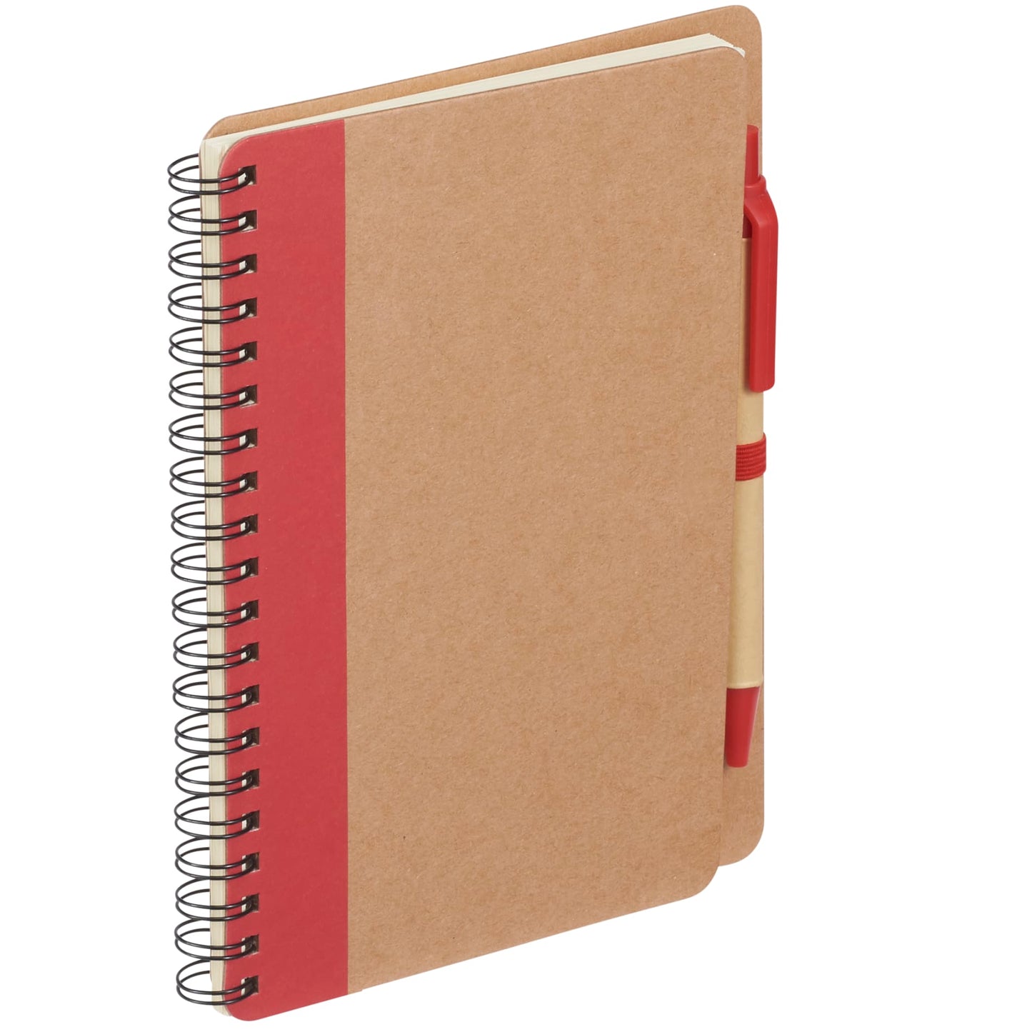 5" x 7" Eco-Friendly Spiral Notebook with Pen