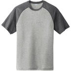 Sport-Tek ® PosiCharge ® Tri-Blend Wicking Raglan Tee