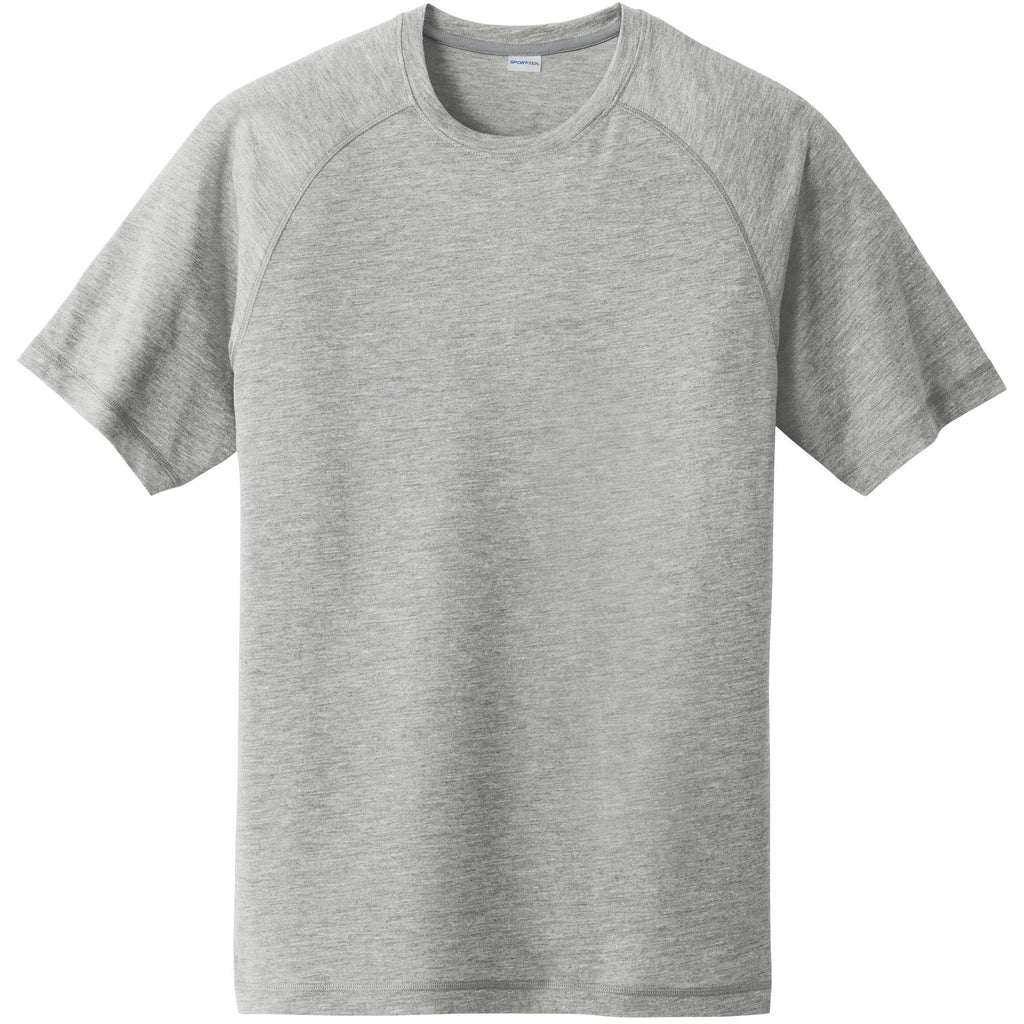 Sport-Tek ® PosiCharge ® Tri-Blend Wicking Raglan Tee