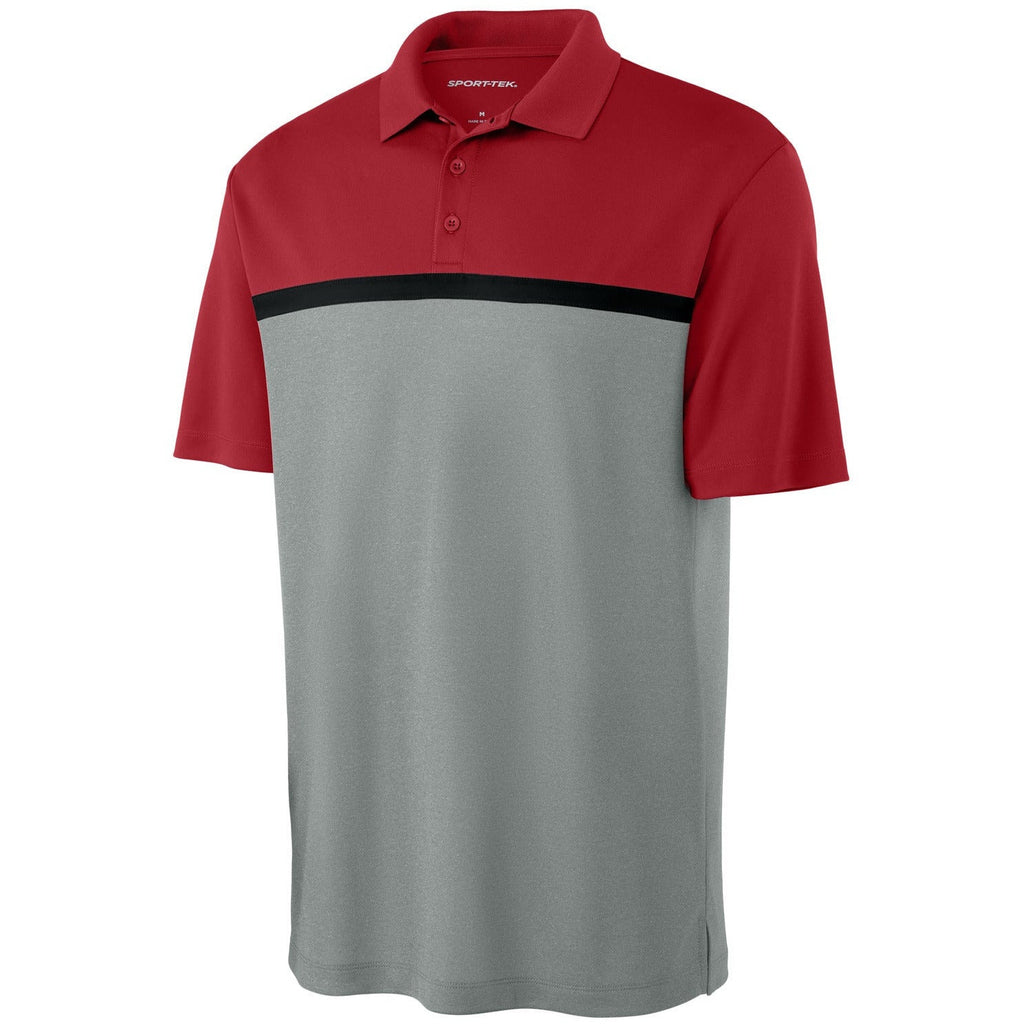 Deep Red/ Grey Concrete Heathe