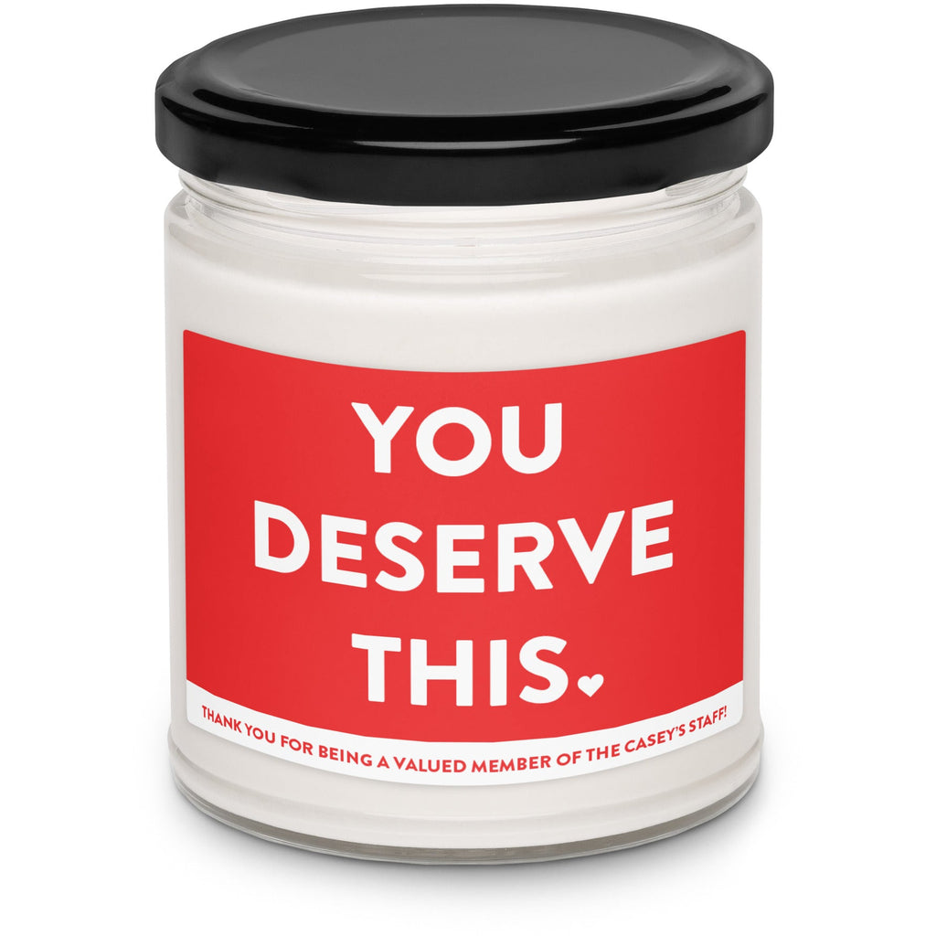 Scented soy candle