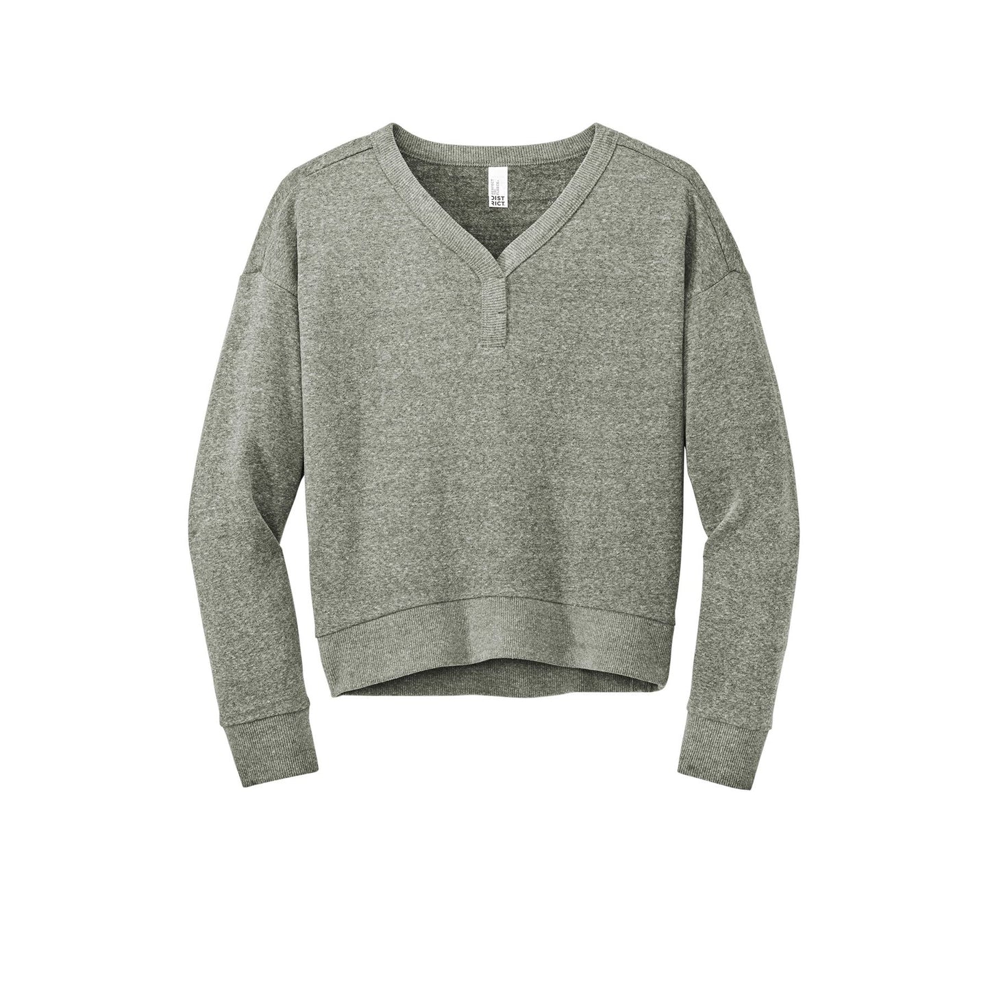 District® Women's Perfect Tri® Fleece V-Neck Sweatshirt
